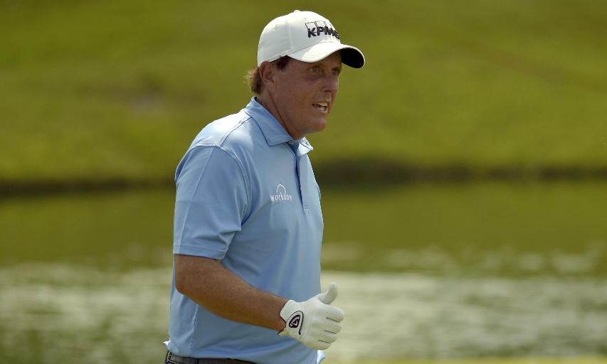 Phil Mickelson at the St. Jude Classic