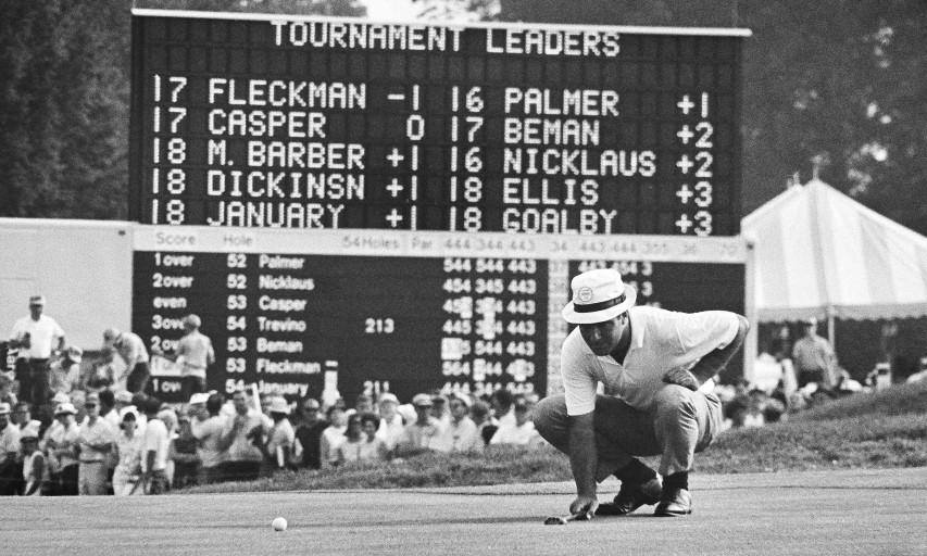 Marty Fleckman at the 1967 US Open