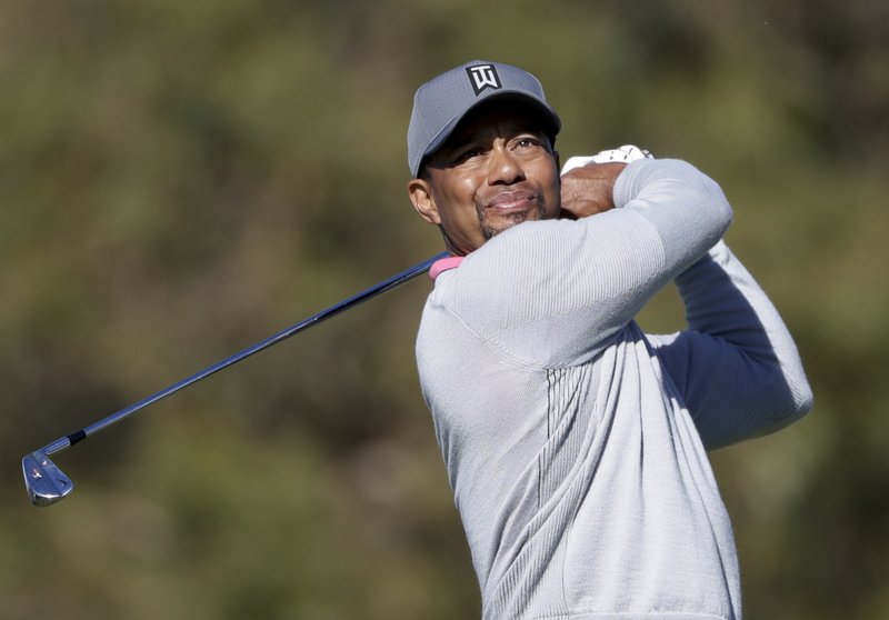 Tiger Woods at the 2017 Farmers Insurance Open