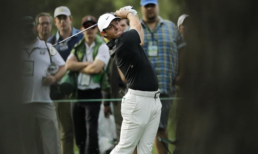 Rory McIlroy at the 2018 Masters