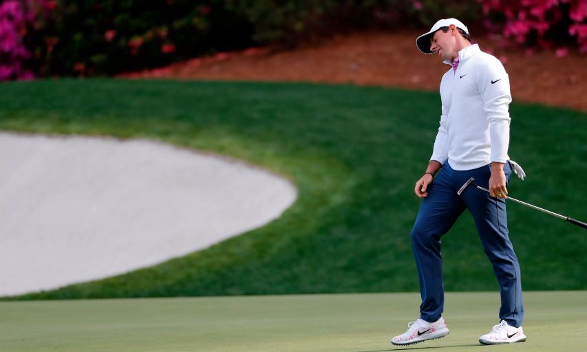 Rory McIlroy at the 2018 Masters