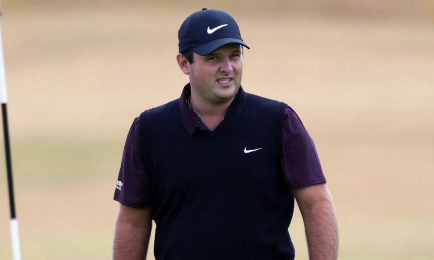 Patrick Reed at the 2018 British Open