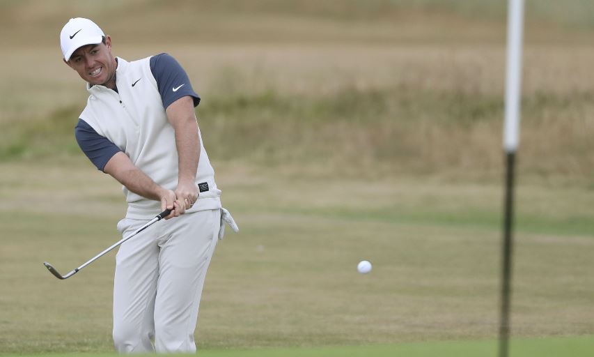 Rory McIlroy at the 2018 British Open