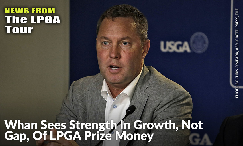 LPGA Commissioner Mike Whan