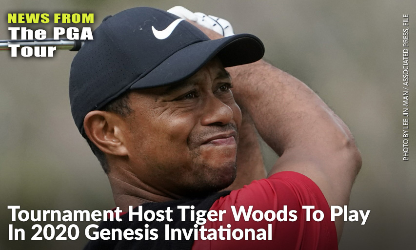 Tournament Host Tiger Woods To Play In 2020 Genesis Invitational