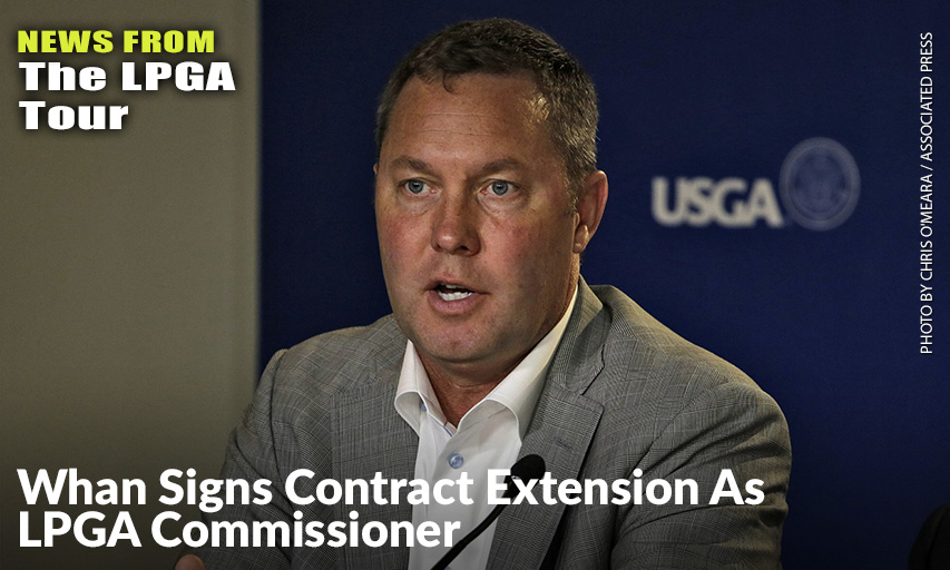 LPGA Commissioner Mike Whan