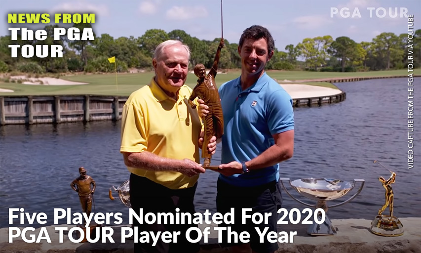Rory McIlroy 2019 PGA TOUR Player of the Year
