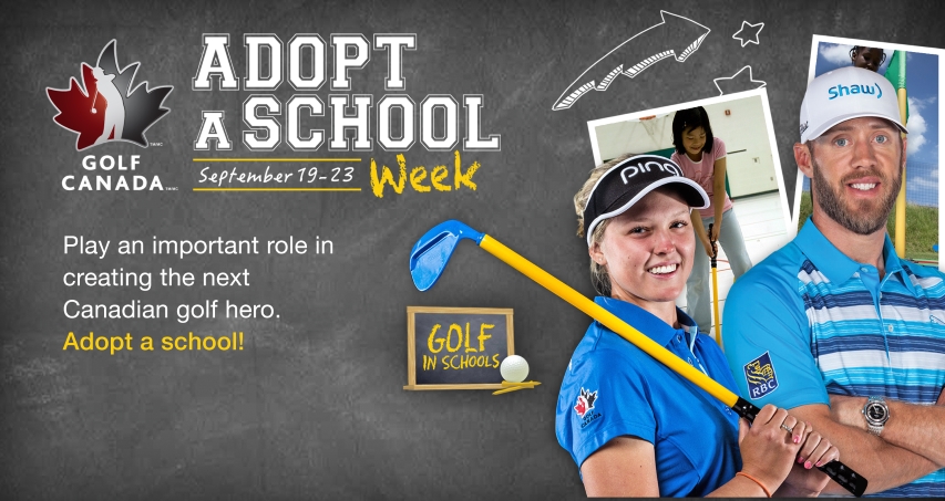 Golf in Schools Adopt a School Week
