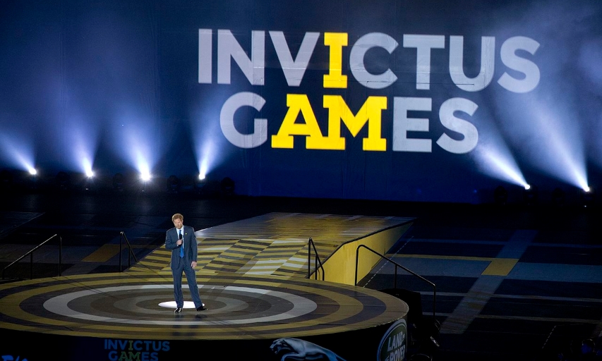 Prince Harry at the Invictus Games