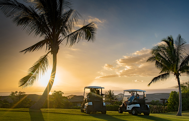 wailea golf cart tour