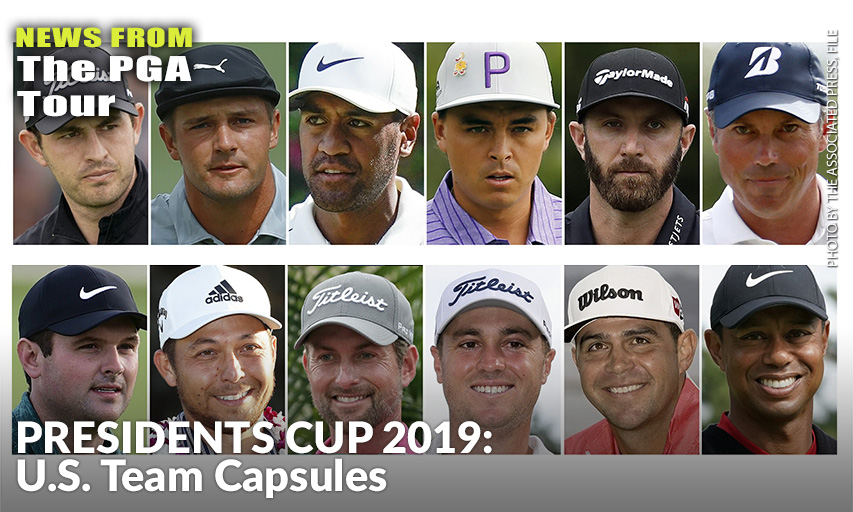 PRESIDENTS CUP 2019: U.S. Team Capsules - Inside Golf