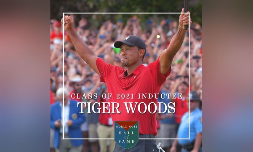 World Golf Hall of Fame To Induct Tiger Woods In Class Of 2021