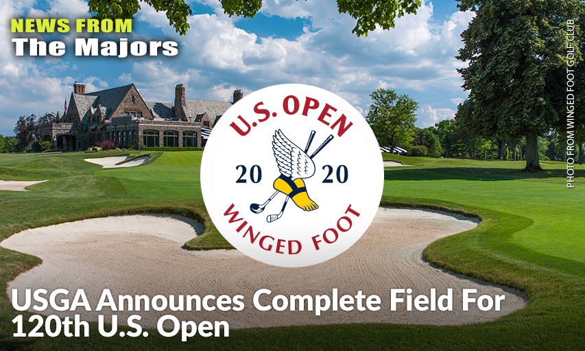 USGA Announces Complete Field For 120th U.S. Open