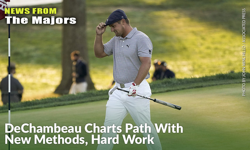 DeChambeau Charts Path With New Methods, Hard Work