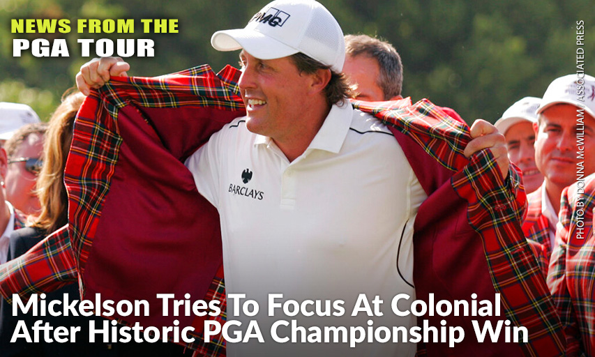 Phil Mickelson wins 2008 Colonial