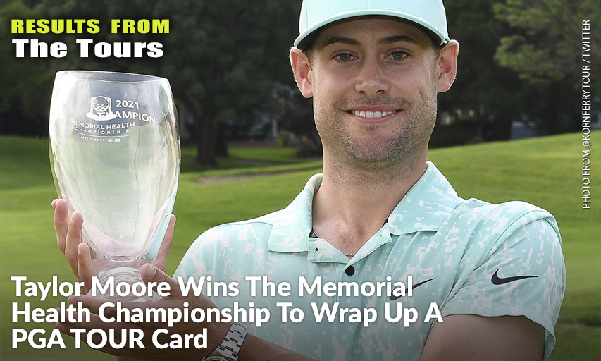 Taylor Moore Wins The Memorial Health Championship To Wrap Up A PGA ...